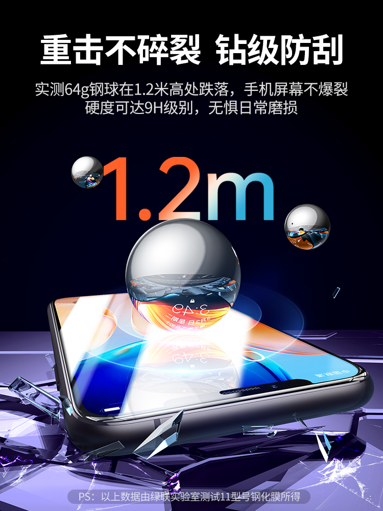 绿联钢化膜