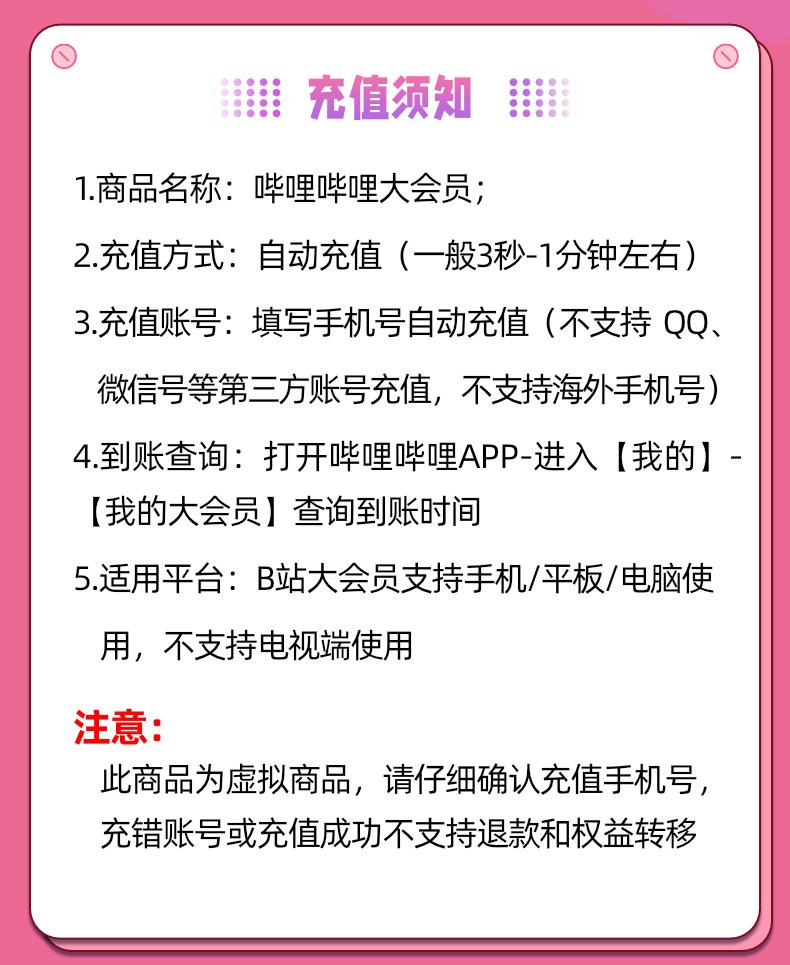 哔哩哔哩大会员