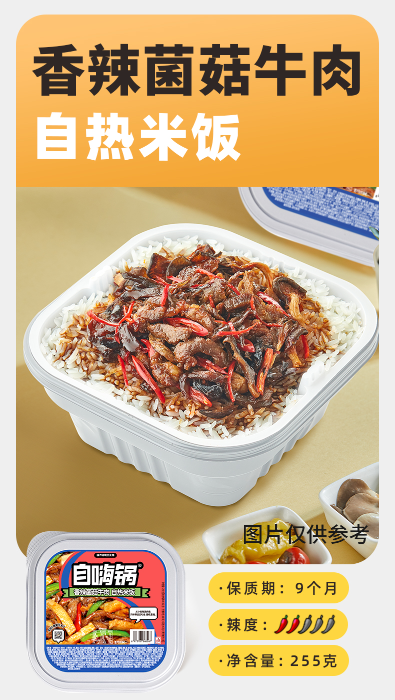 自嗨锅自热盖浇饭