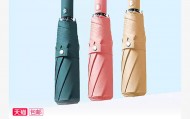 阿里官方自营，虾选全自动折叠晴雨伞19.9元